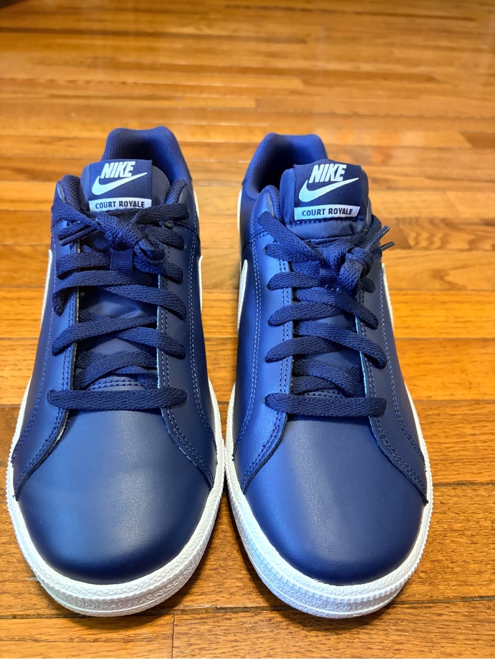 Nike Court Royale Men's Blue Leather Sneakers
